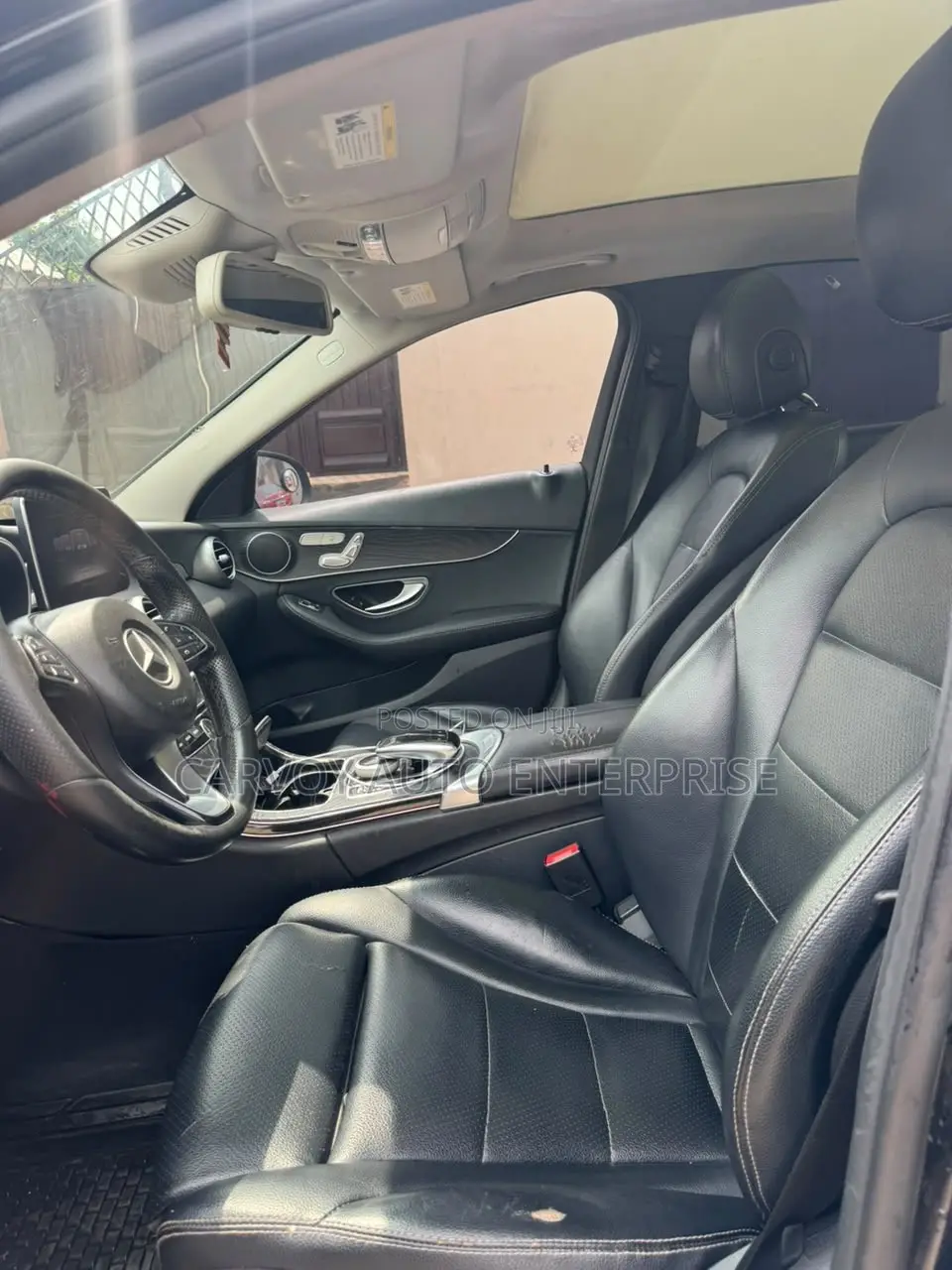 Mercedes-Benz C300 Sport 4Matic Sedan AWD (2.0L 4cyll 7A) 2016 Black