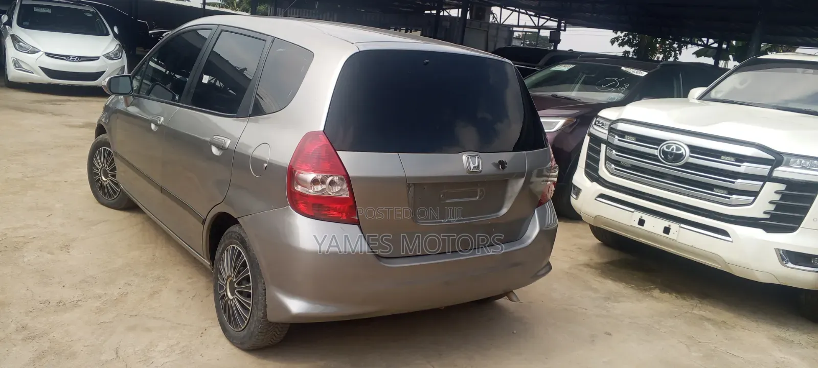 Honda Fit 2007 Gray