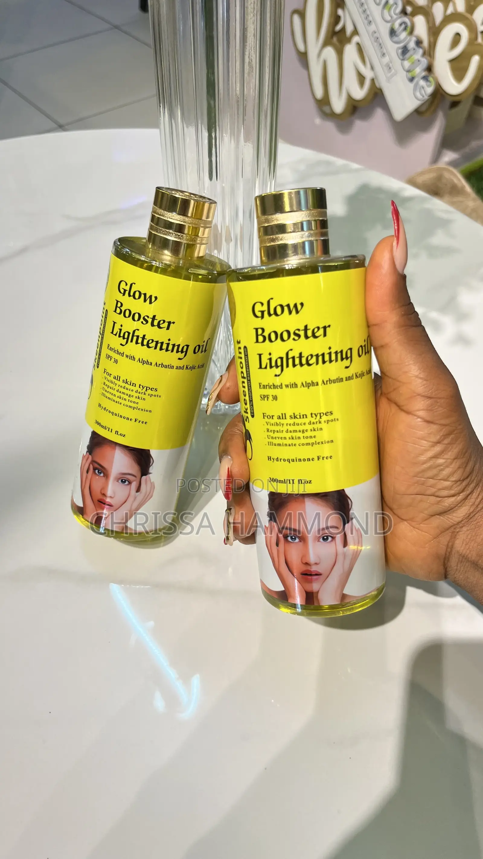 Skeenpoint Lightening Body Oil