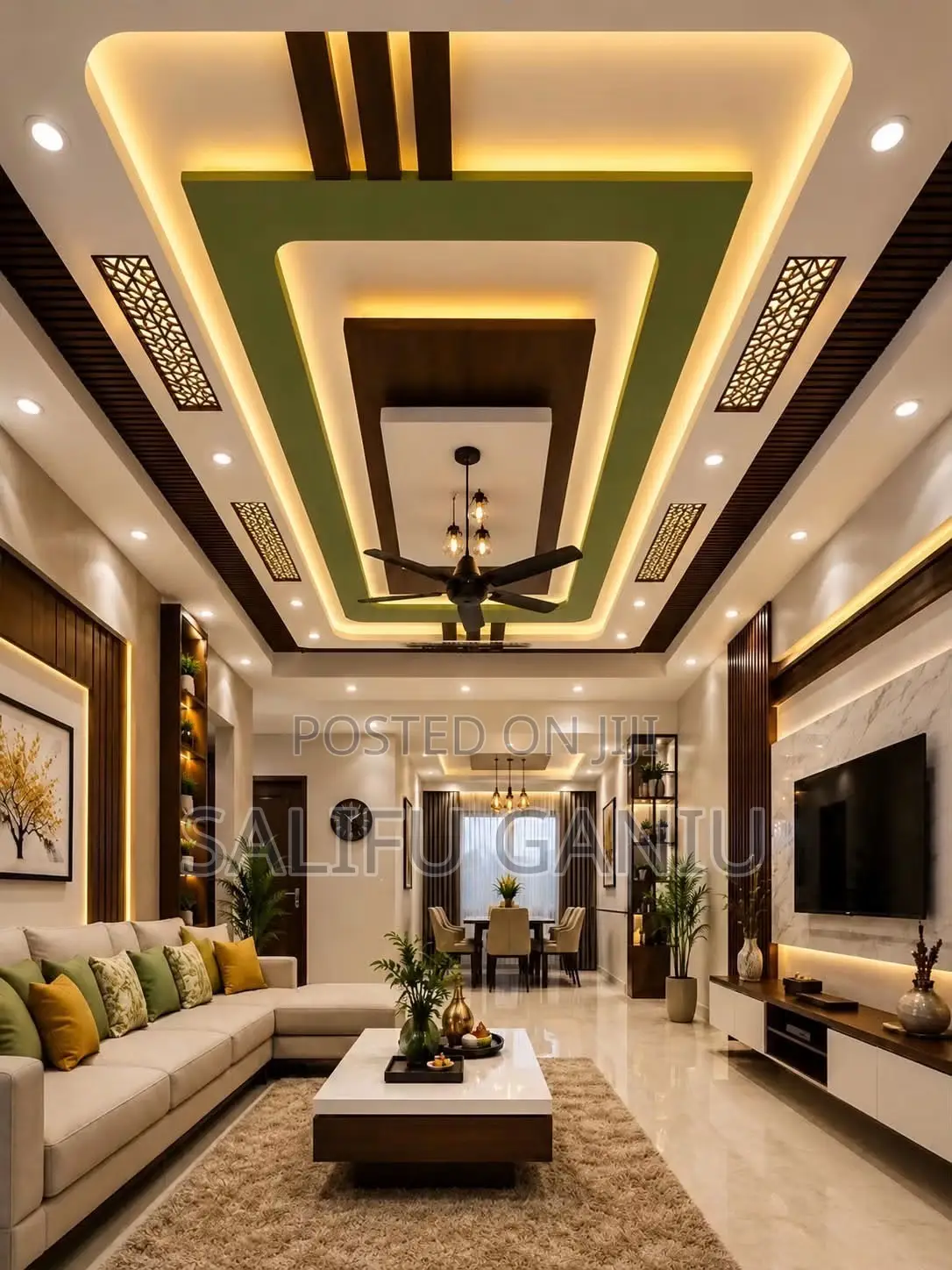 Pop Ceiling Exhaust