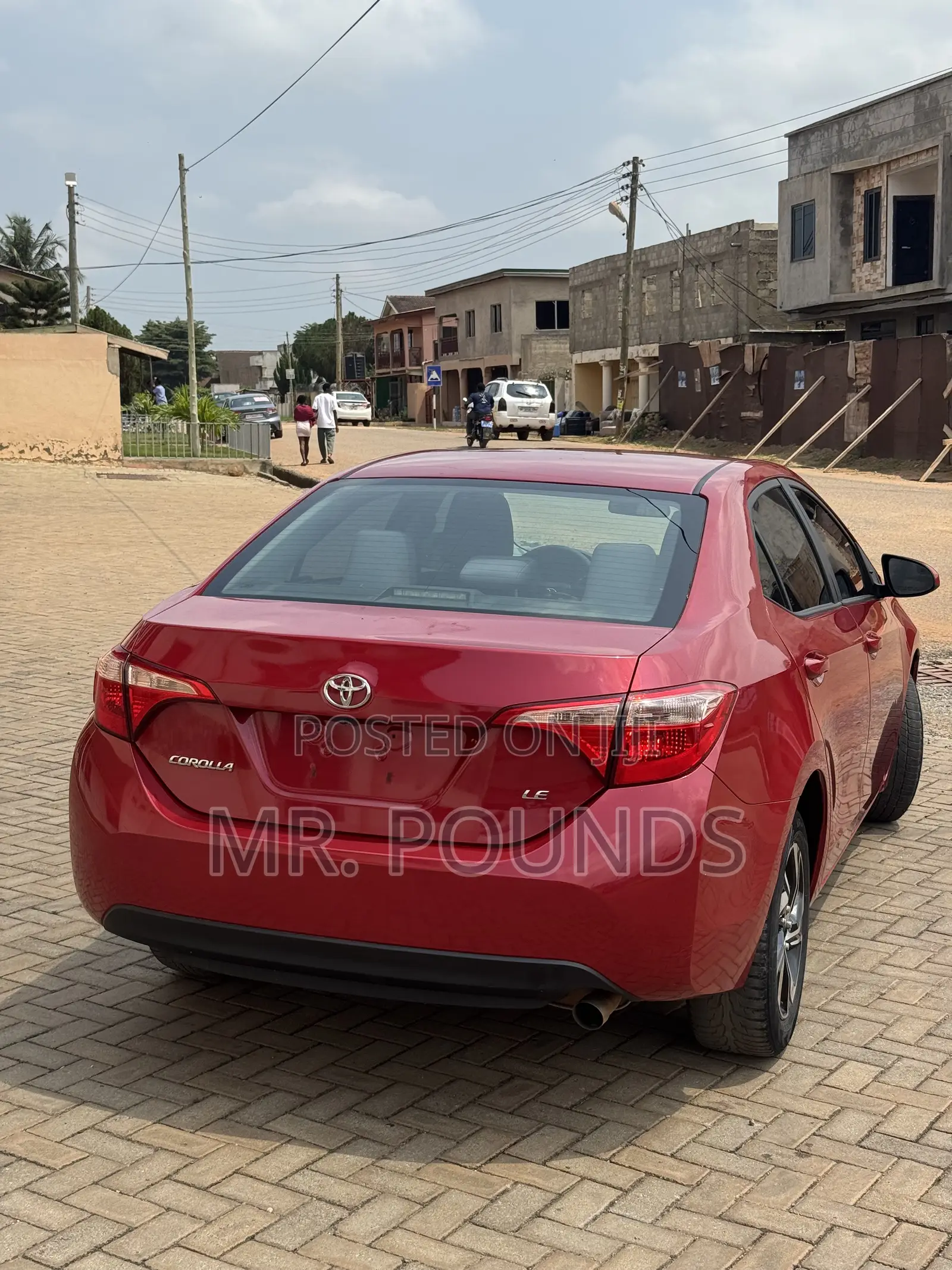 Toyota Corolla 2018 Red