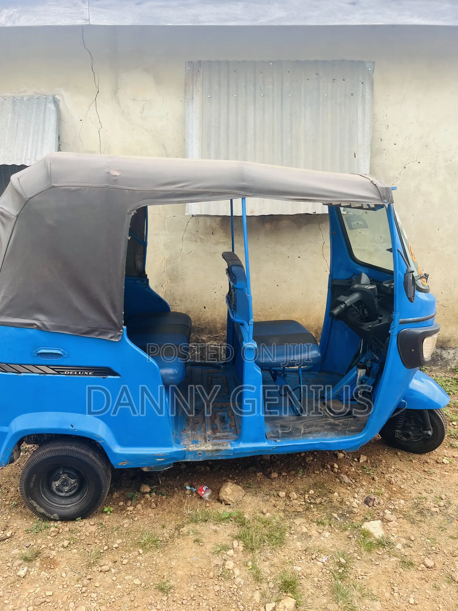TVS King Deluxe Plus iTouch Start 2024 Blue