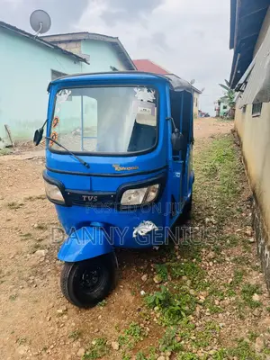 TVS King Deluxe Plus iTouch Start 2024 Blue
