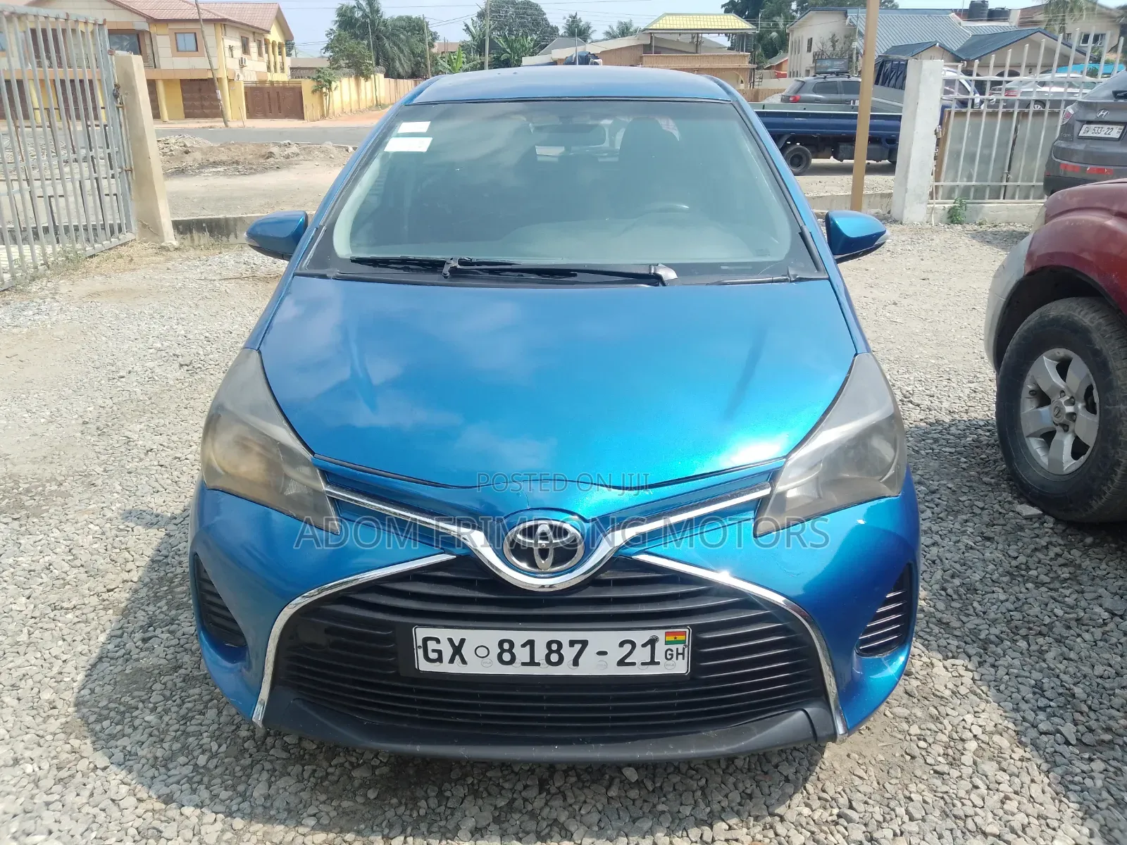 Toyota Yaris 2015 Blue