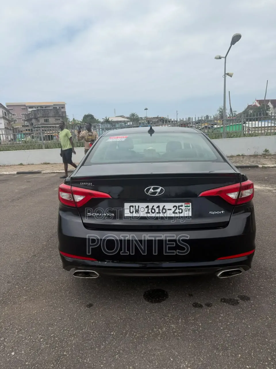 Hyundai Sonata Sport 2.0T Sedan FWD (2.0L 4cyl 6A) 2017 Black