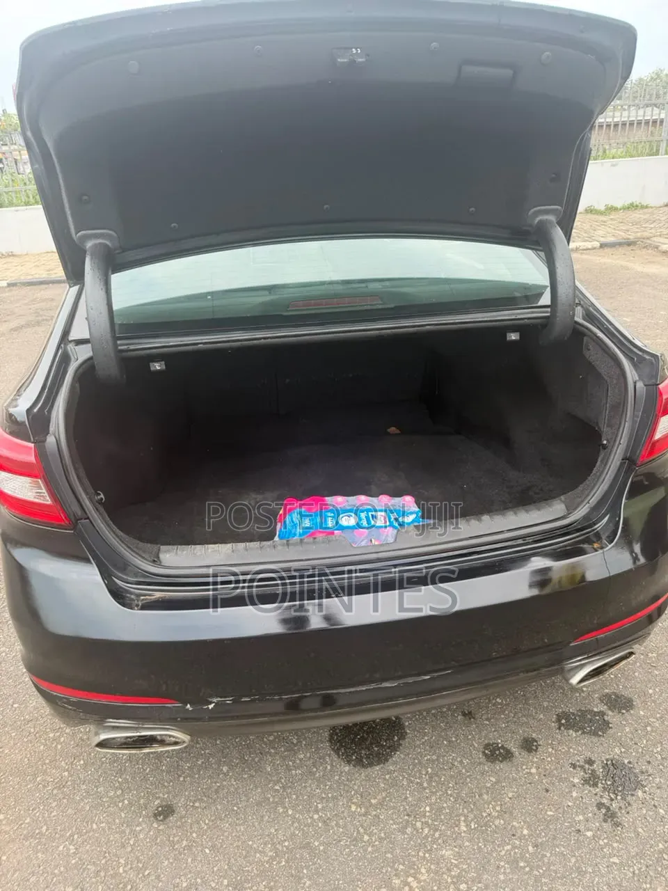 Hyundai Sonata Sport 2.0T Sedan FWD (2.0L 4cyl 6A) 2017 Black