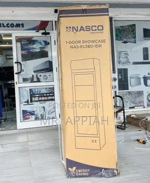 New Nasco NasFl360-1dr Single Door Display(Glass Door) 