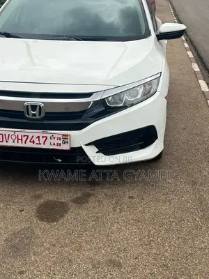 Honda Civic LX 4dr Sedan (2.0L 4cyl) 2016 White