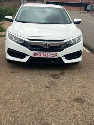 Honda Civic LX 4dr Sedan (2.0L 4cyl) 2016 White