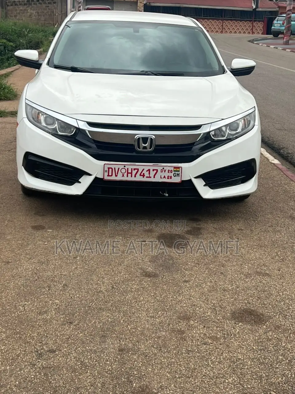 Honda Civic LX 4dr Sedan (2.0L 4cyl) 2016 White