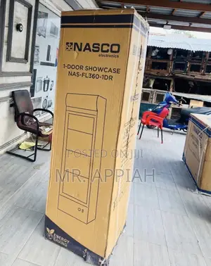 Classic Nasco NasFl360-1dr Glass Door Beverage Cooler.