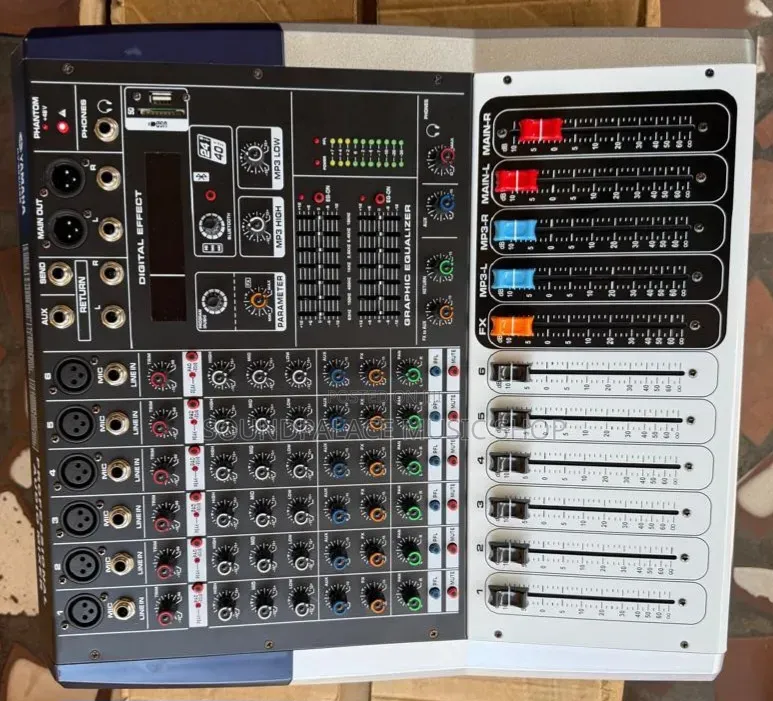 Yamaha KV-603/USB 6channel Professional Powered Audio Mixer