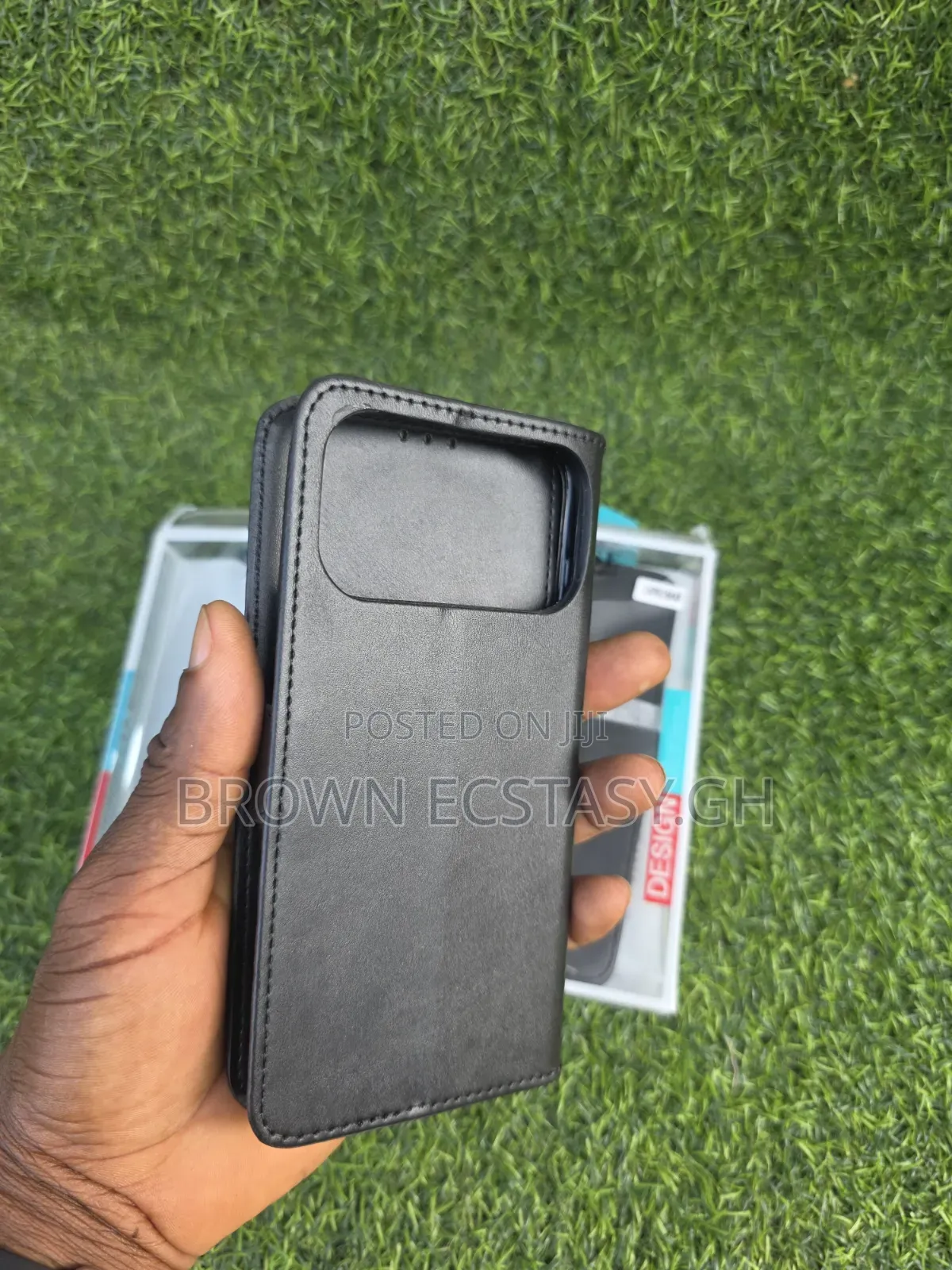 iPhone 16 Pro Max/ 17 Pro Max Leather Flip Case