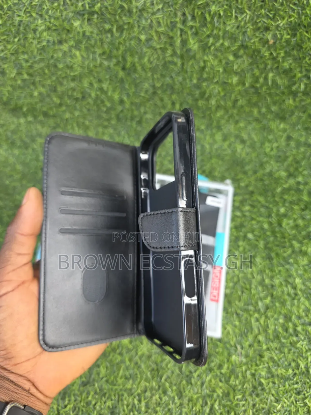 iPhone 16 Pro Max/ 17 Pro Max Leather Flip Case