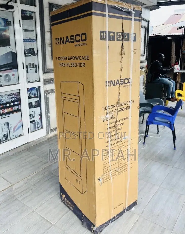 Extremely Adorable Nasco NasFl360-1dr Glass Door Beverage Cooler