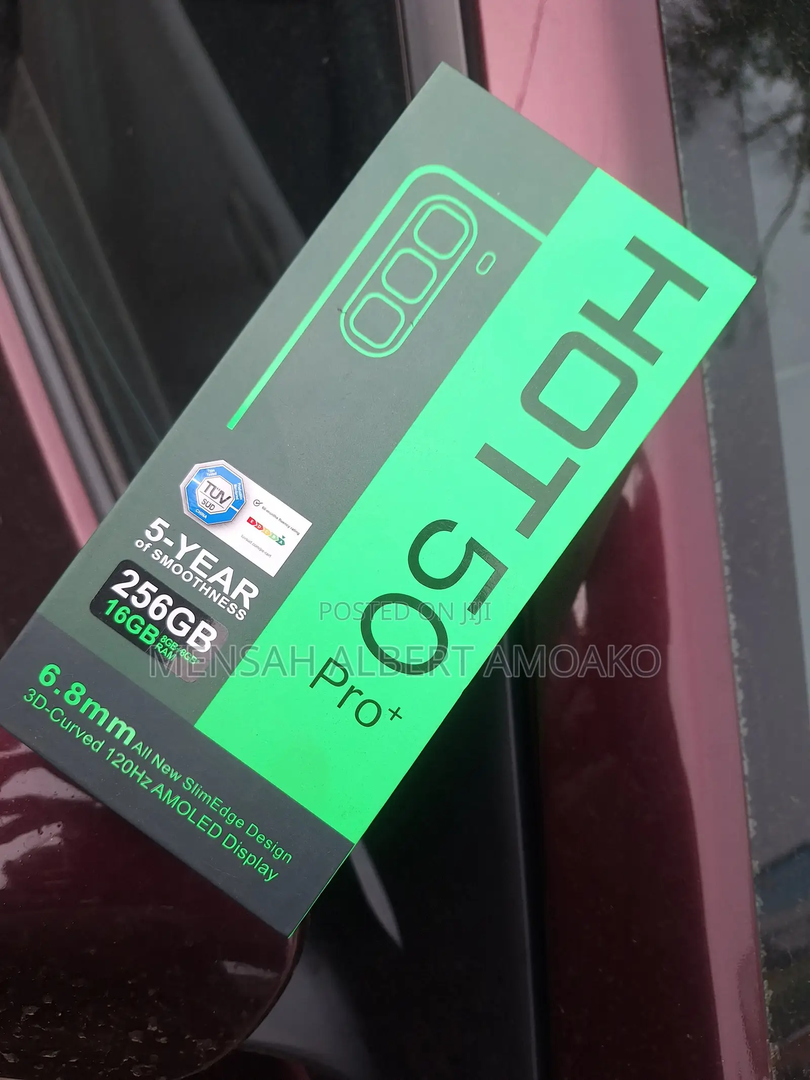 New Infinix Hot 50 Pro+ 4G 256 GB Black