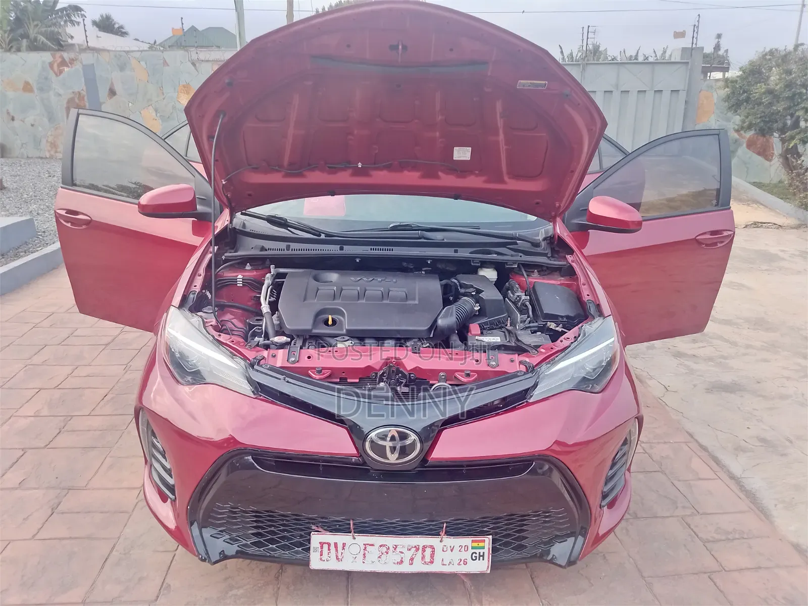 Toyota Corolla 2018 Red