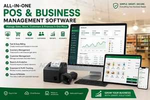 POS, Accounting Business Management Software for Shops Businesses