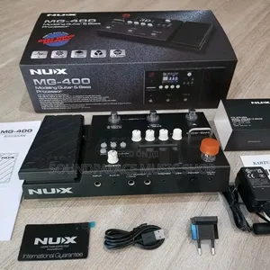 NUX MG-400 Is a Dual-DSP Modeling Guitar, Bass Acoustic Effect Pedal