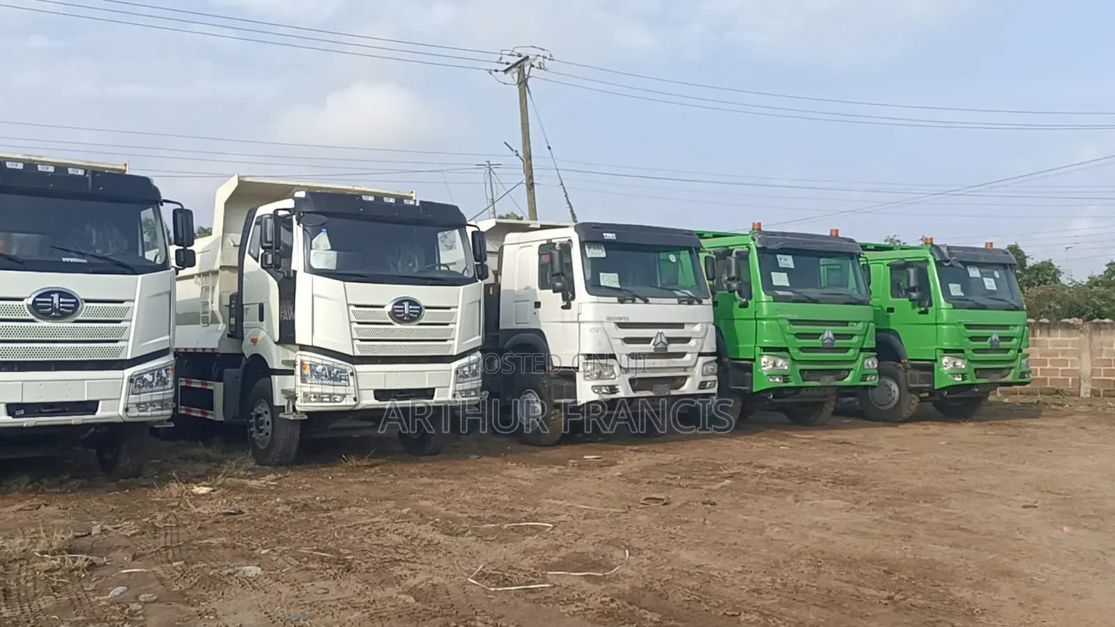 Borongda Trucks and Machinery Ghana Limited We Sell Brand New Trucks
