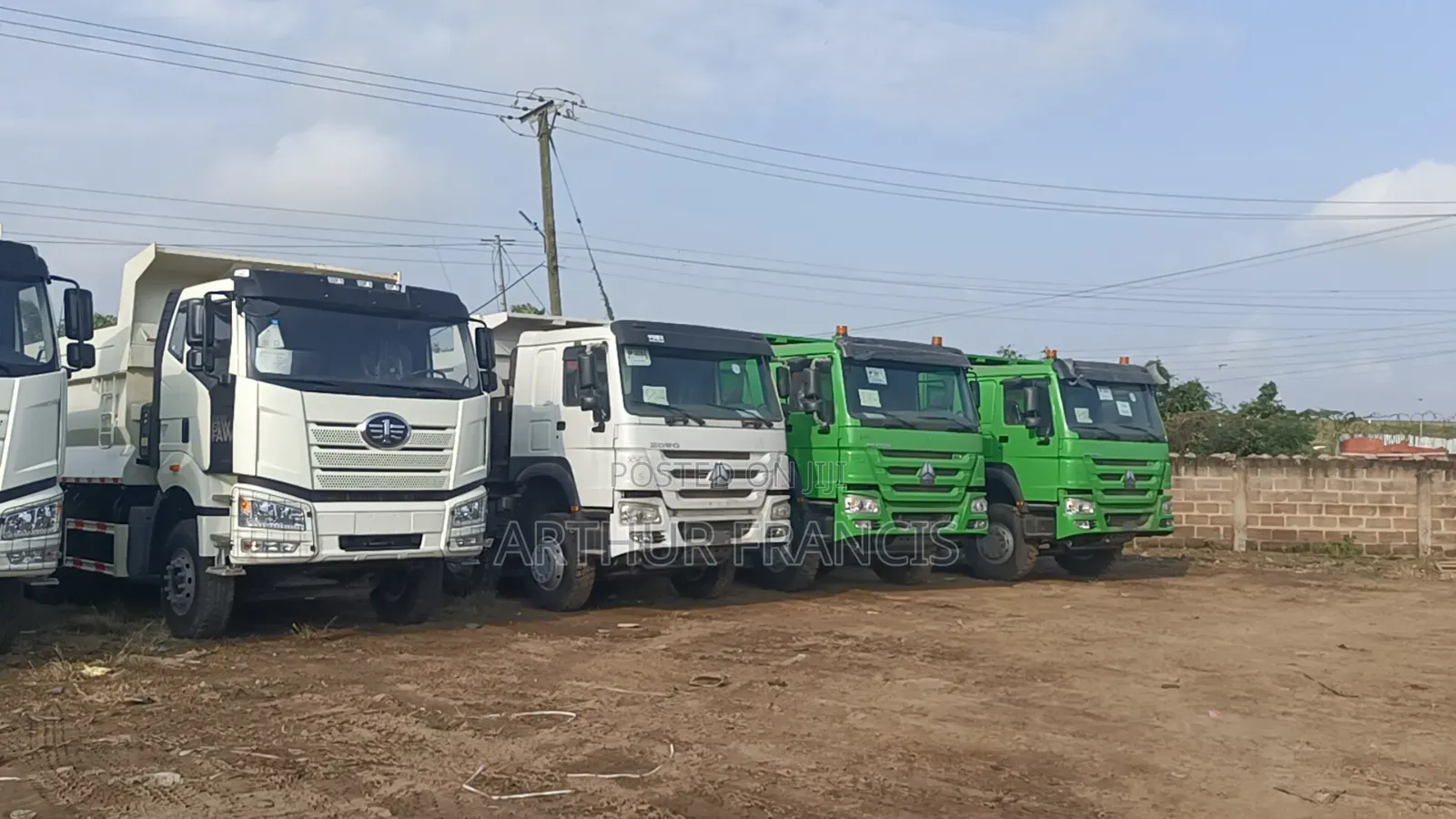 Borongda Trucks and Machinery Ghana Limited We Sell Brand New Trucks