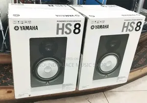 Yamaha HS8 8inches Powered Studio Monitor It's Bi-Amplified