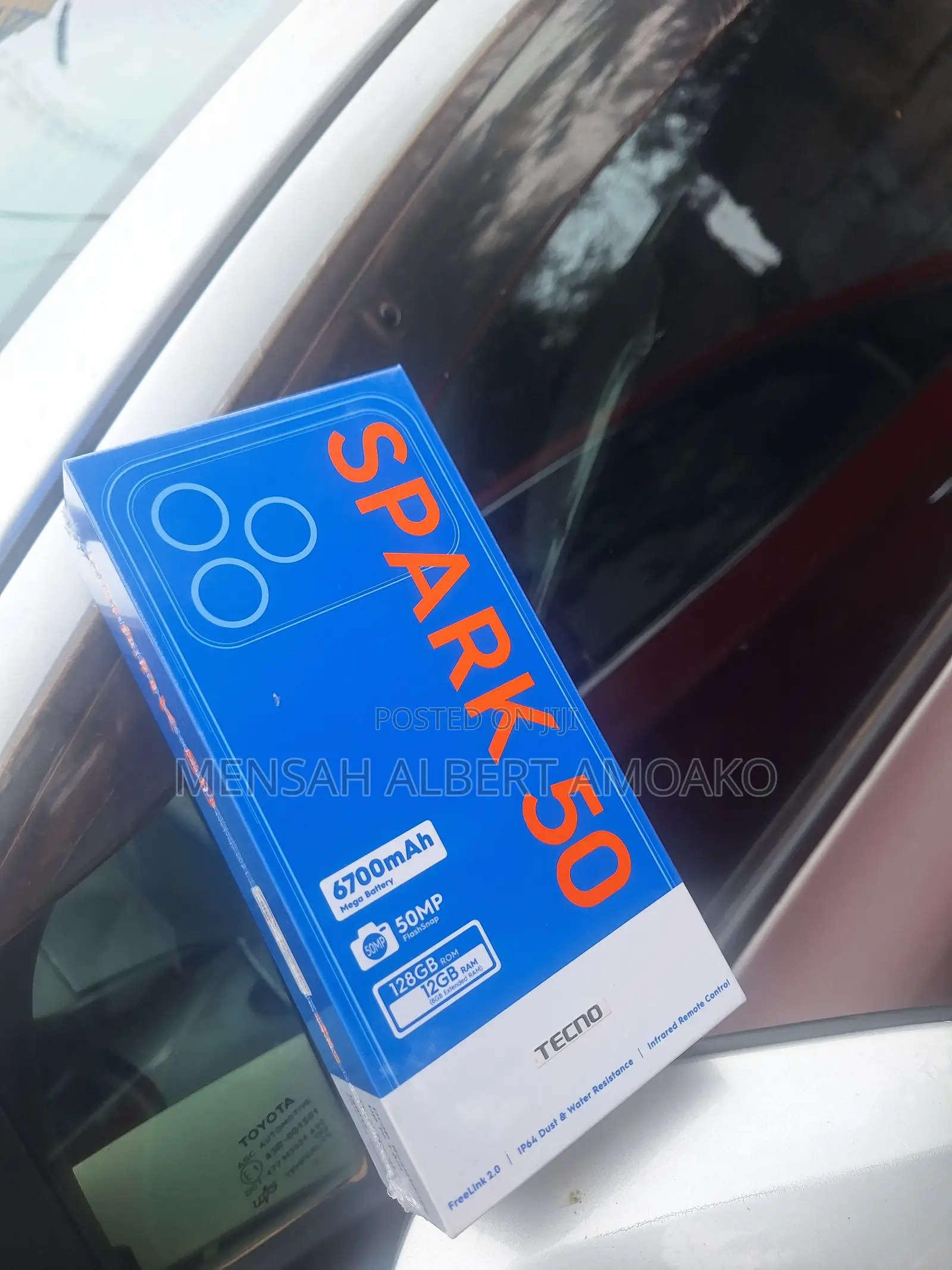 New Tecno Spark 50 128 GB Gray