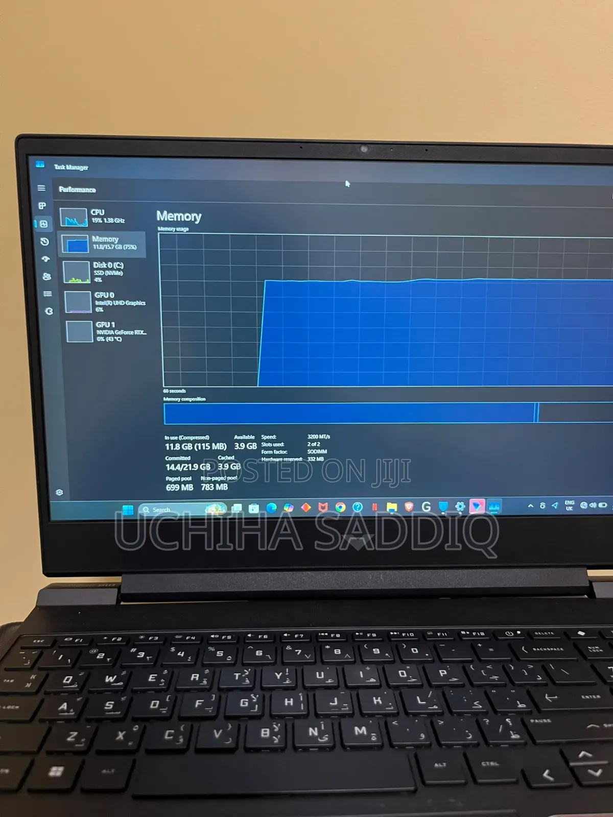 Laptop HP Victus 15 16GB Intel Core i5 SSD 512GB