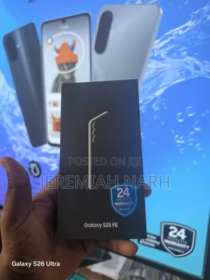 New Samsung Galaxy S25 FE 256 GB Black
