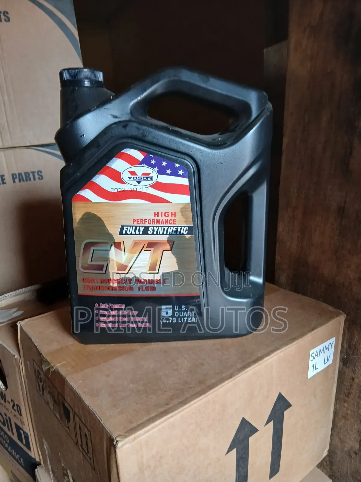 Voson Fully Synthetic CVT Continuously Variable Transmission Fluid 5L