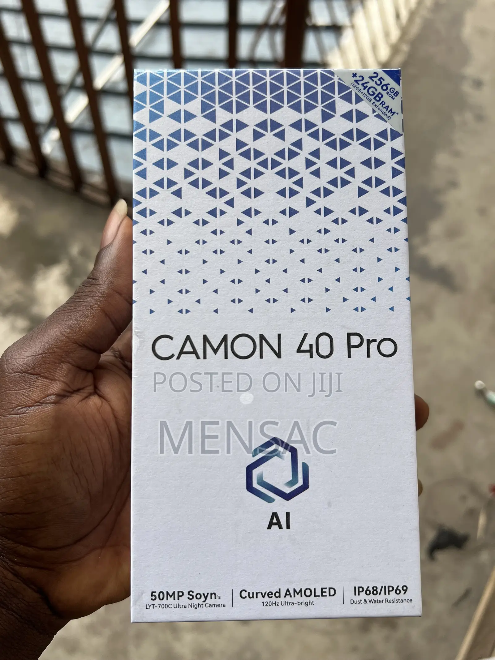New Tecno Camon 40 Pro 5G 256 GB Black