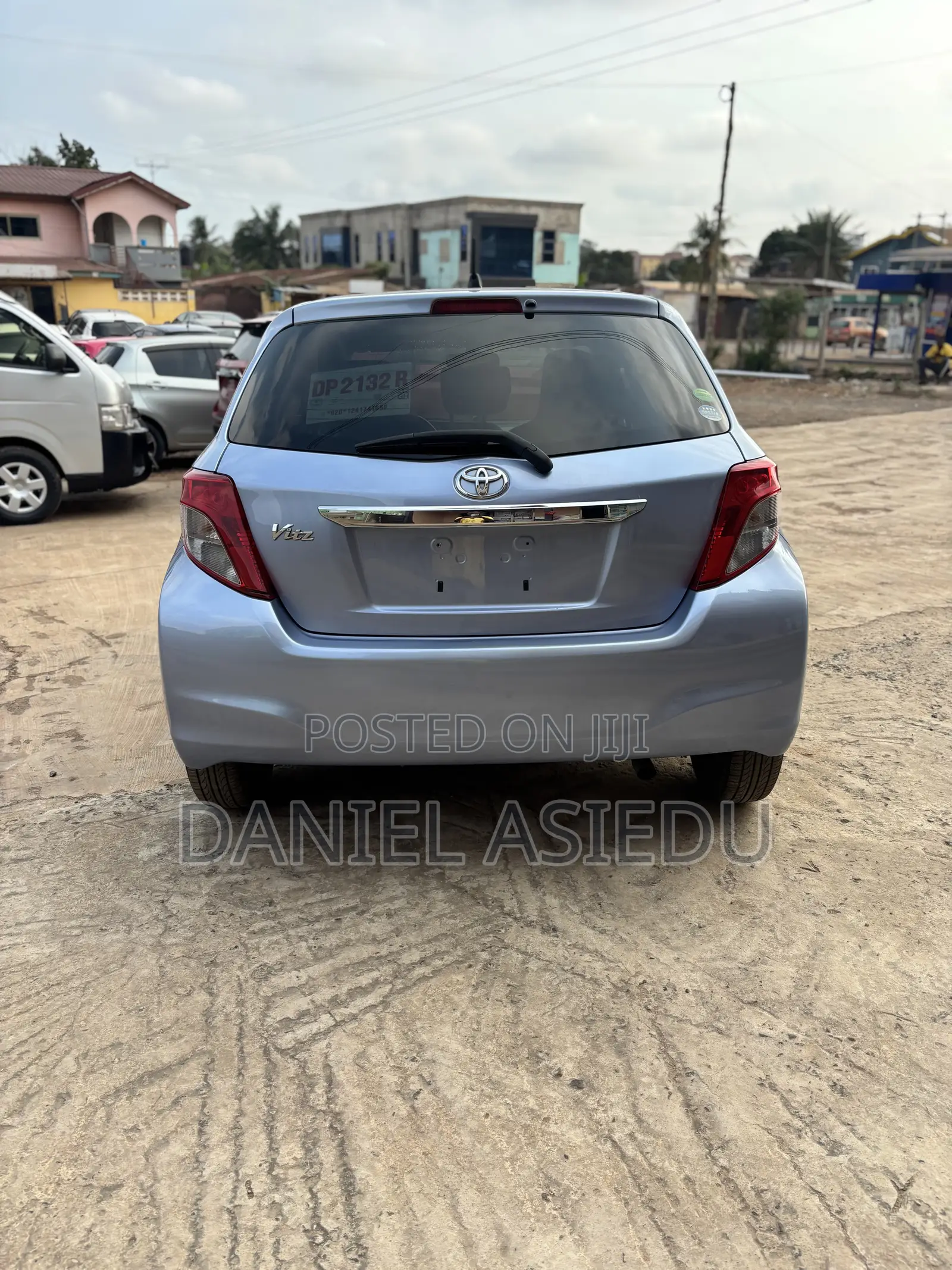 Toyota Vitz 1.3 AWD 3dr 2013 Blue