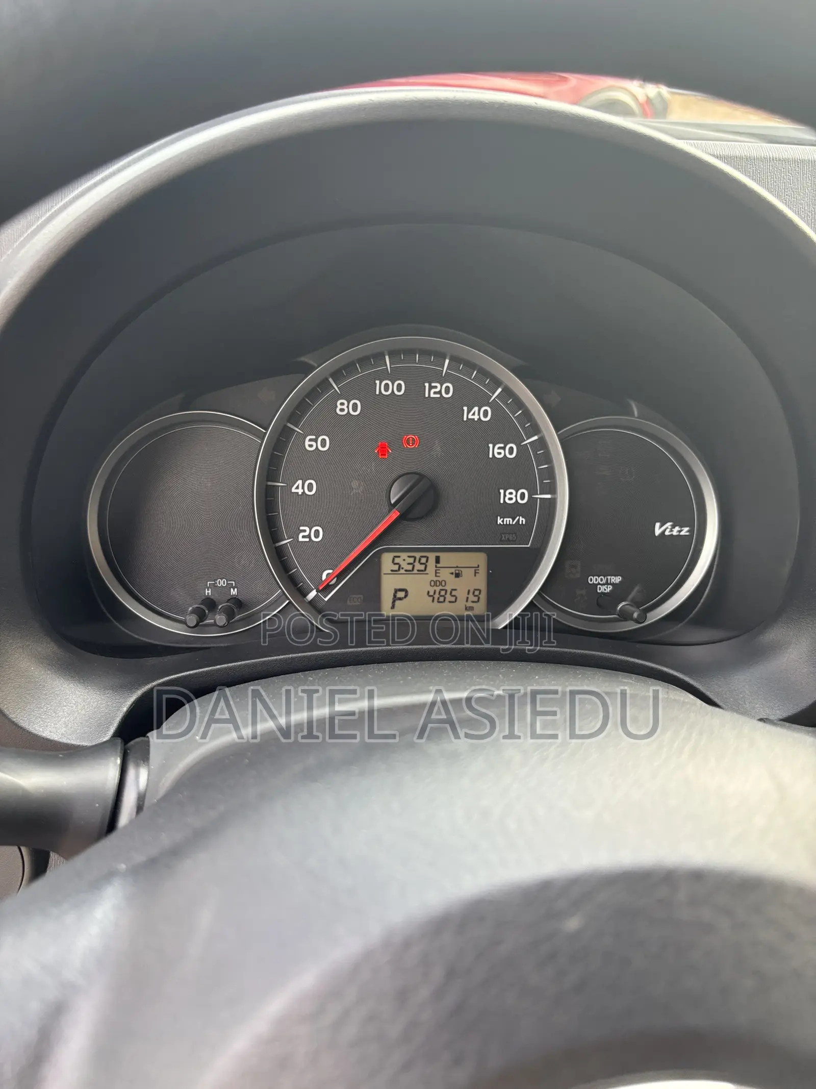 Toyota Vitz 1.3 AWD 3dr 2013 Blue