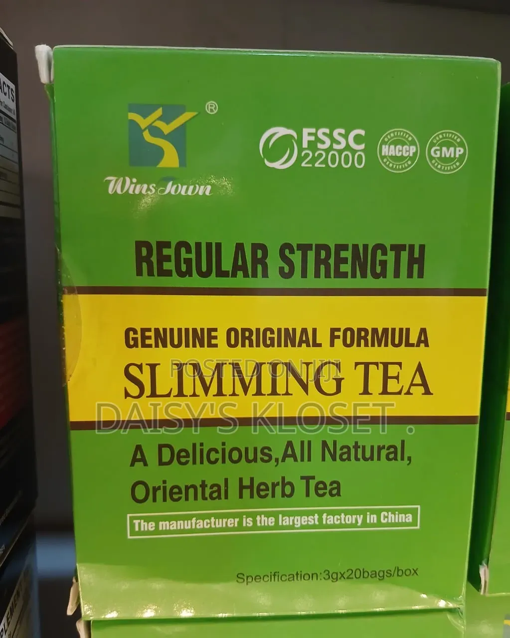 Regular Strength Slimming Tea