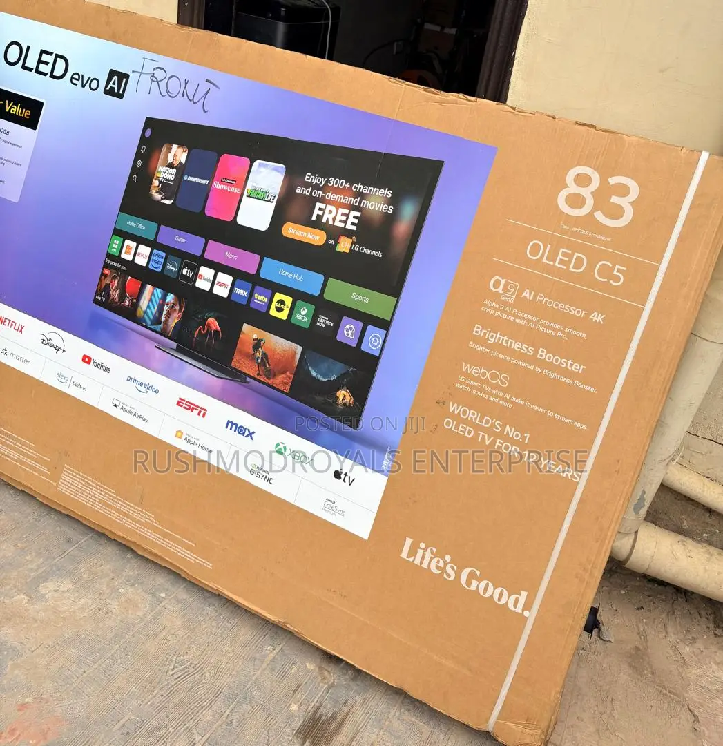 LG OLED Evo AI (OLED83C5AUA) 83inchs Smart TV