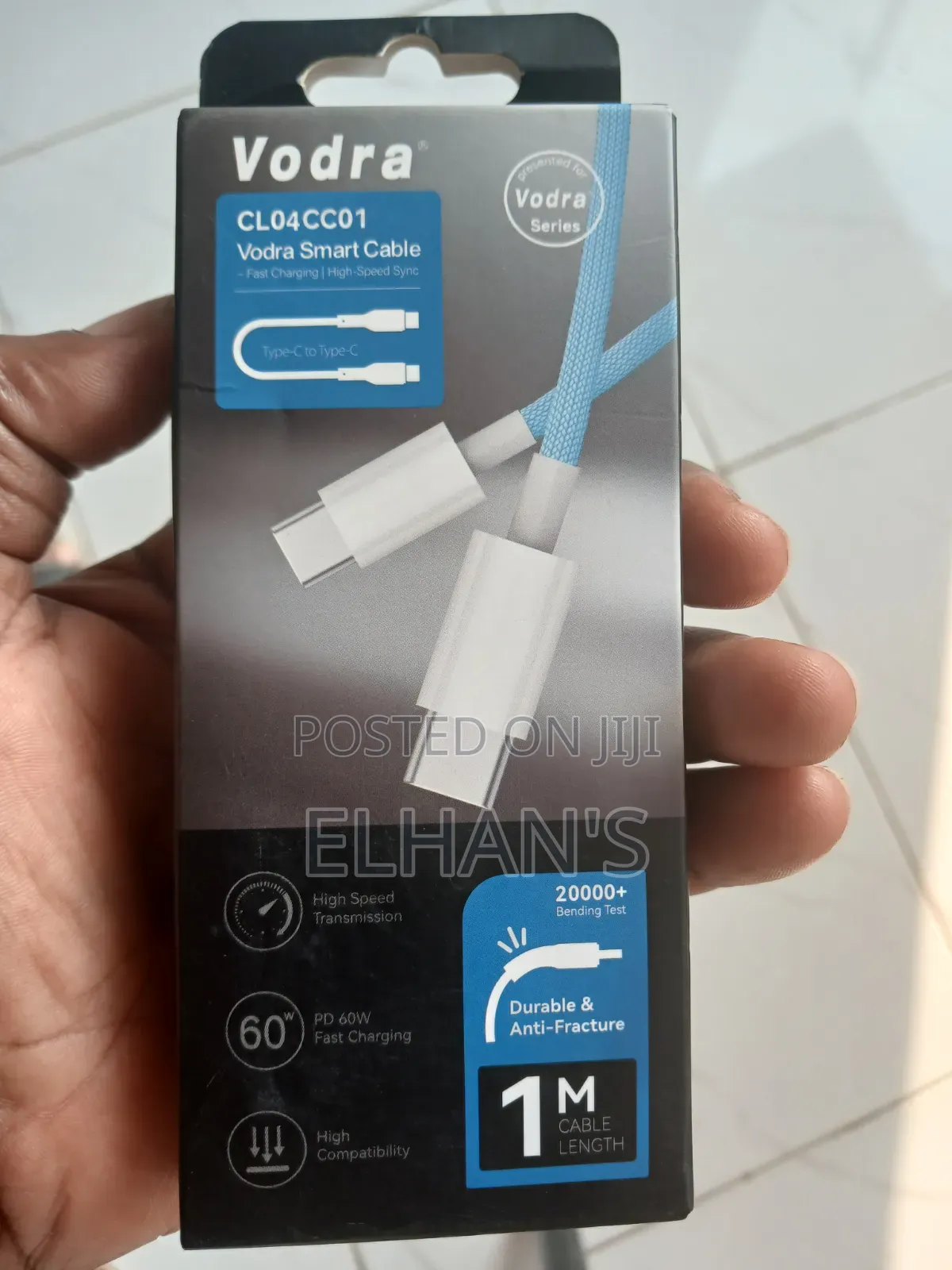 Vodra Charging Cables . STOP BUYING WEAK CHARGING CABLES!