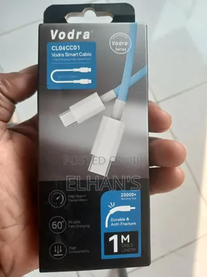 Vodra Charging Cables . STOP BUYING WEAK CHARGING CABLES!