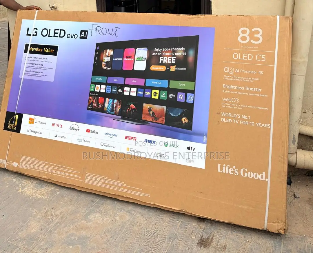Ultimate Gaming TV: LG 83" OLED83C5AUA Smart TV With VRR G-Sync