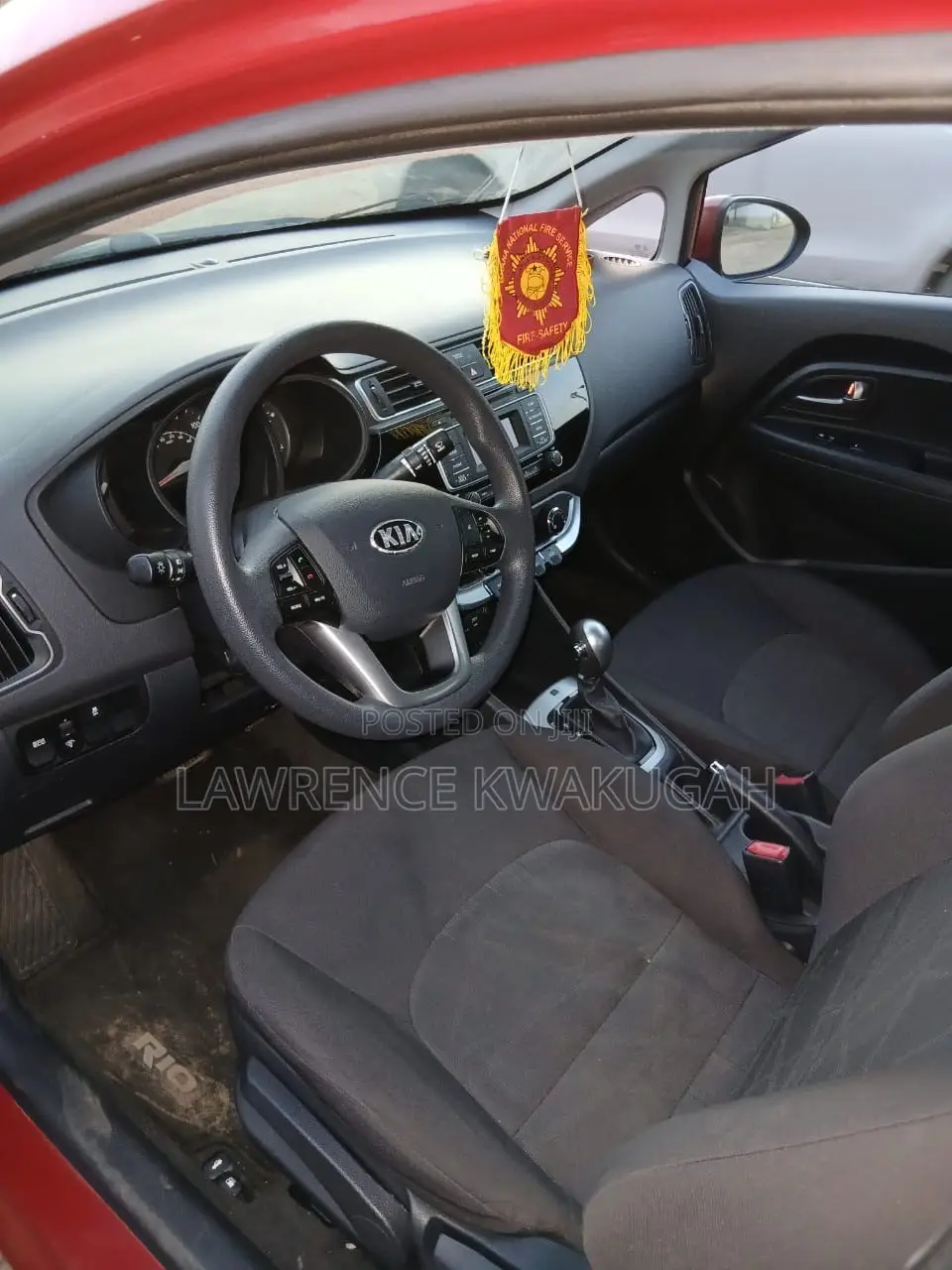 Kia Rio 2017 Red