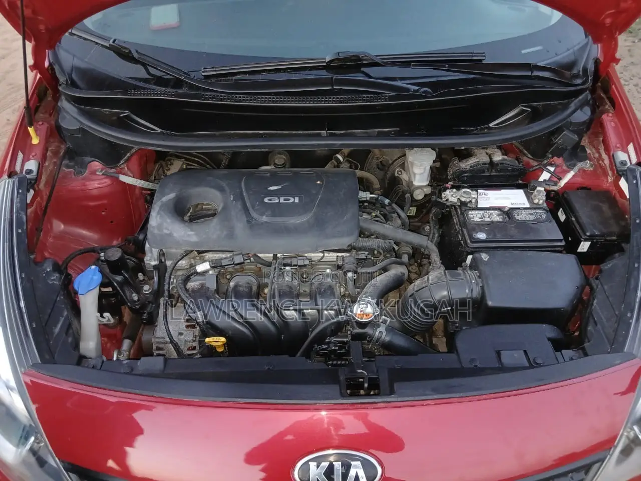 Kia Rio 2017 Red