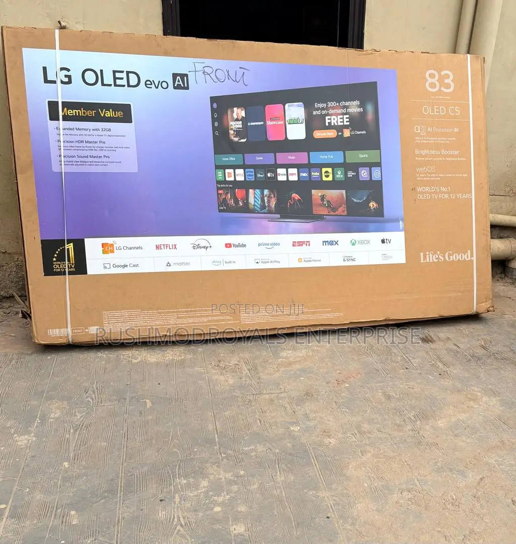 Fast, Smooth, Immersive: LG 83 Inch C5 Ai Oled TV for Gamers