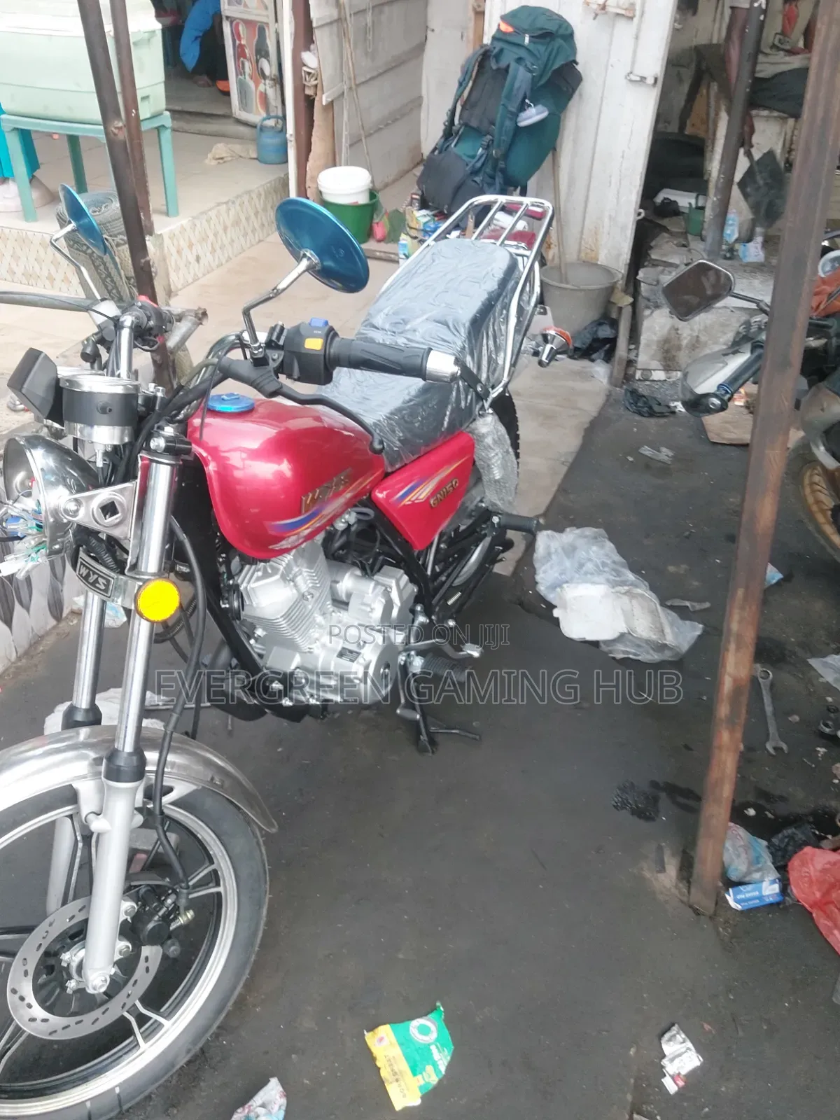 New Motorcycle 2025 Red