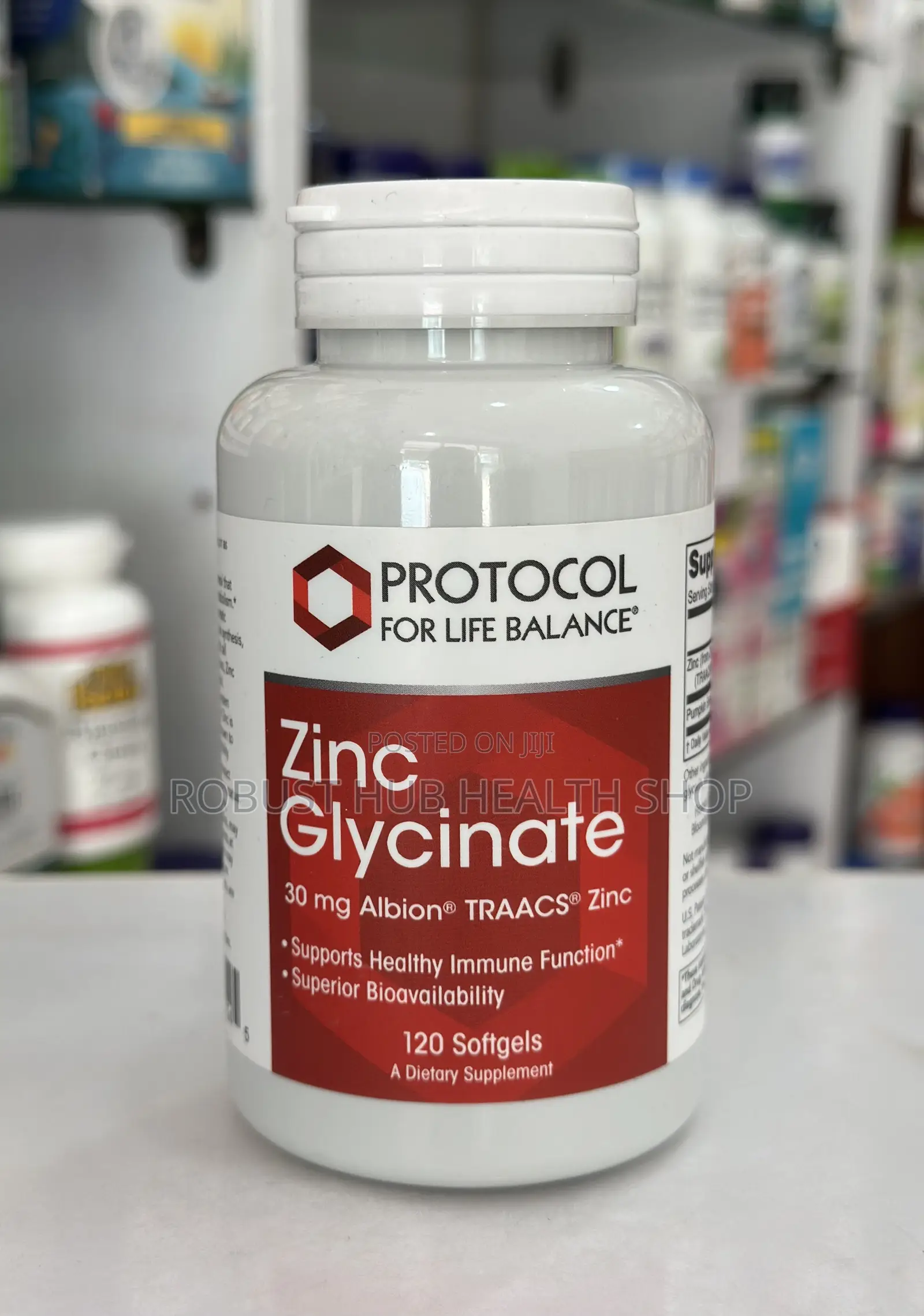 Zinc Glycinate Softgels