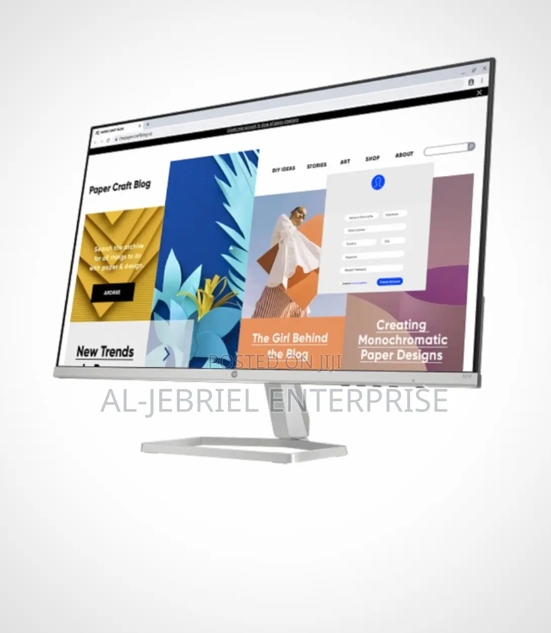 HP 27” FHD Monitor (527sf)