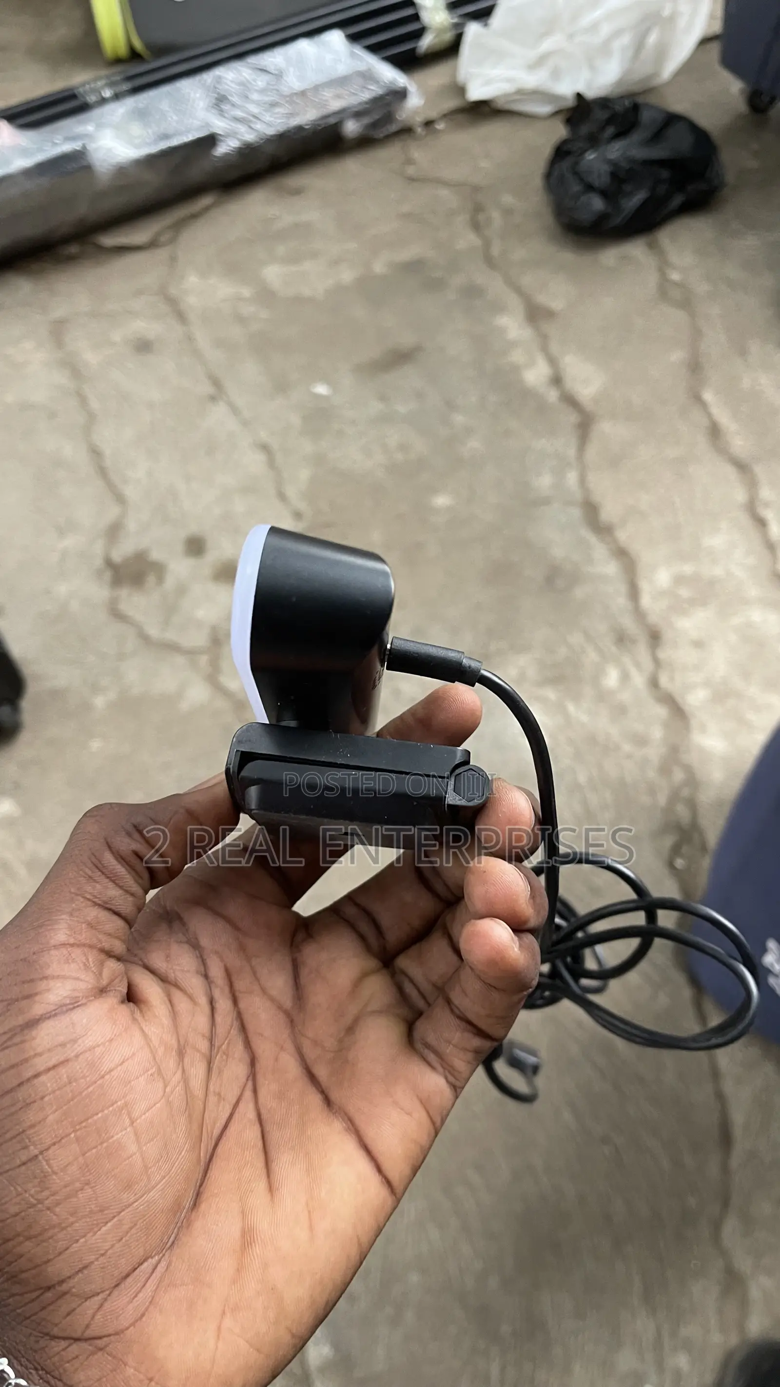 TeckNet 1080P Full HD Webcam Featuring a Built-in LED Light