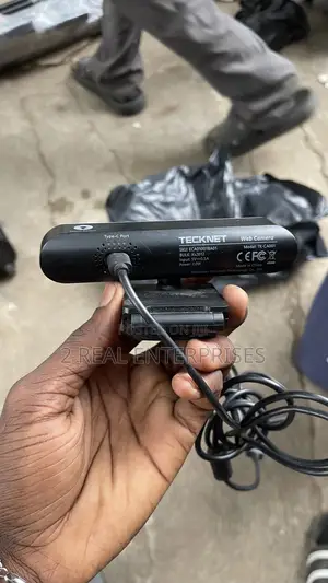 TeckNet 1080P Full HD Webcam Featuring a Built-in LED Light