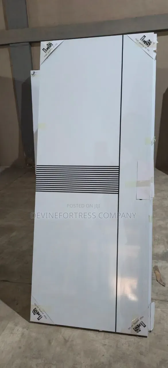 High Quality PVC Bedroom Doors White Colors