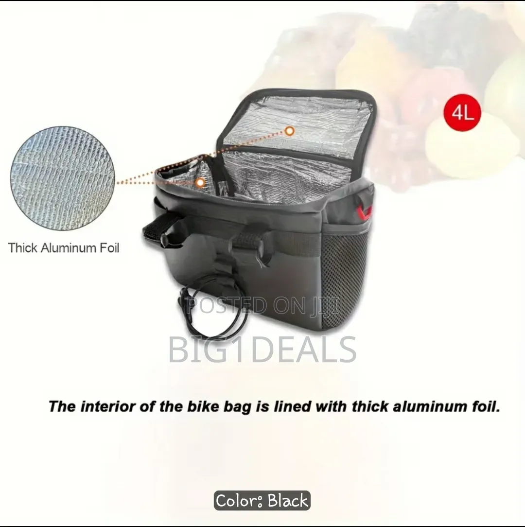 Insulated Thermal Bag| Nice High Quality Bag| for Delivery Bikes