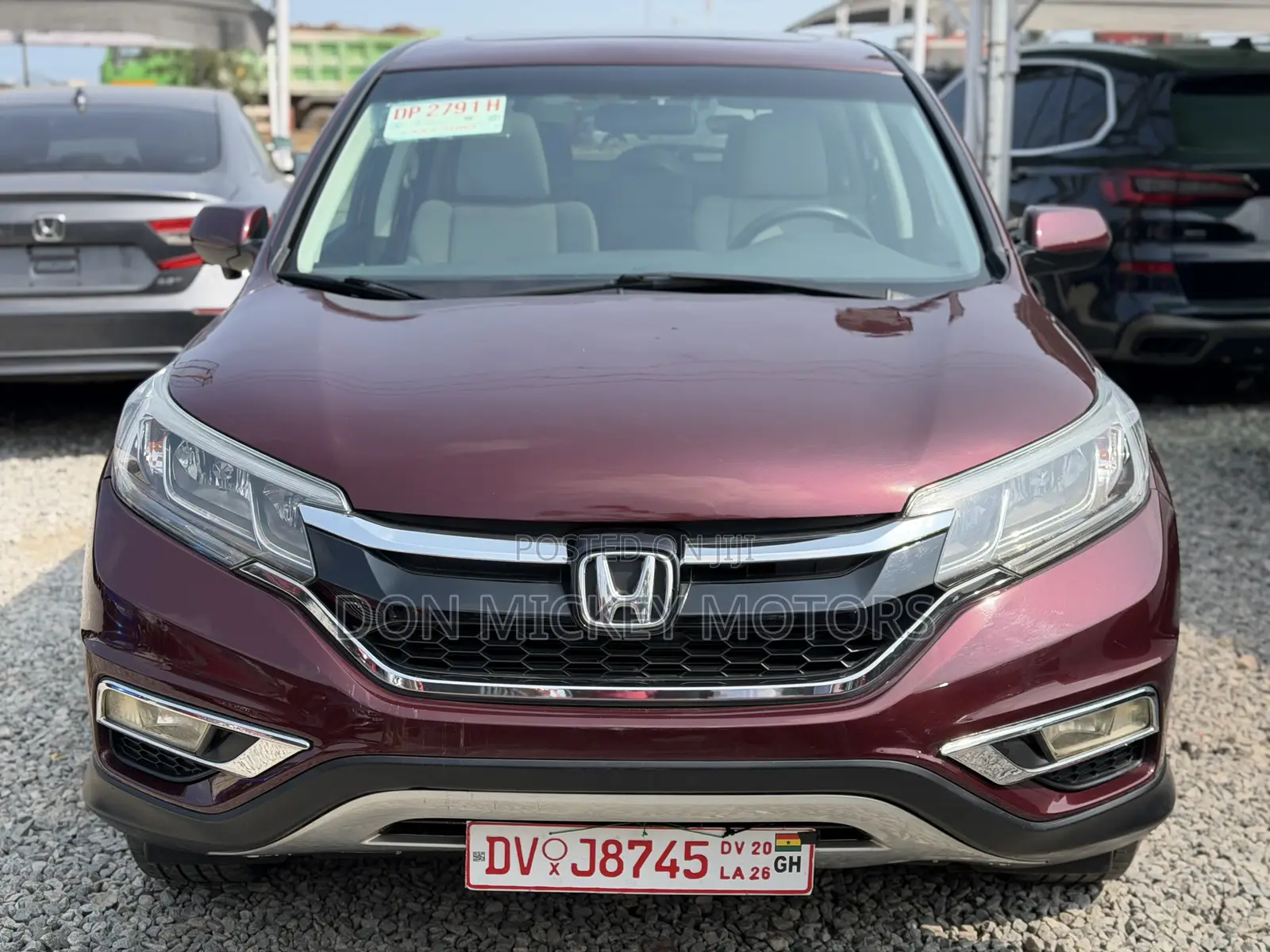 Honda CR-V EX-L w/Navigation 4dr SUV AWD (2.4L 4cyl CVT) 2015 Burgundy