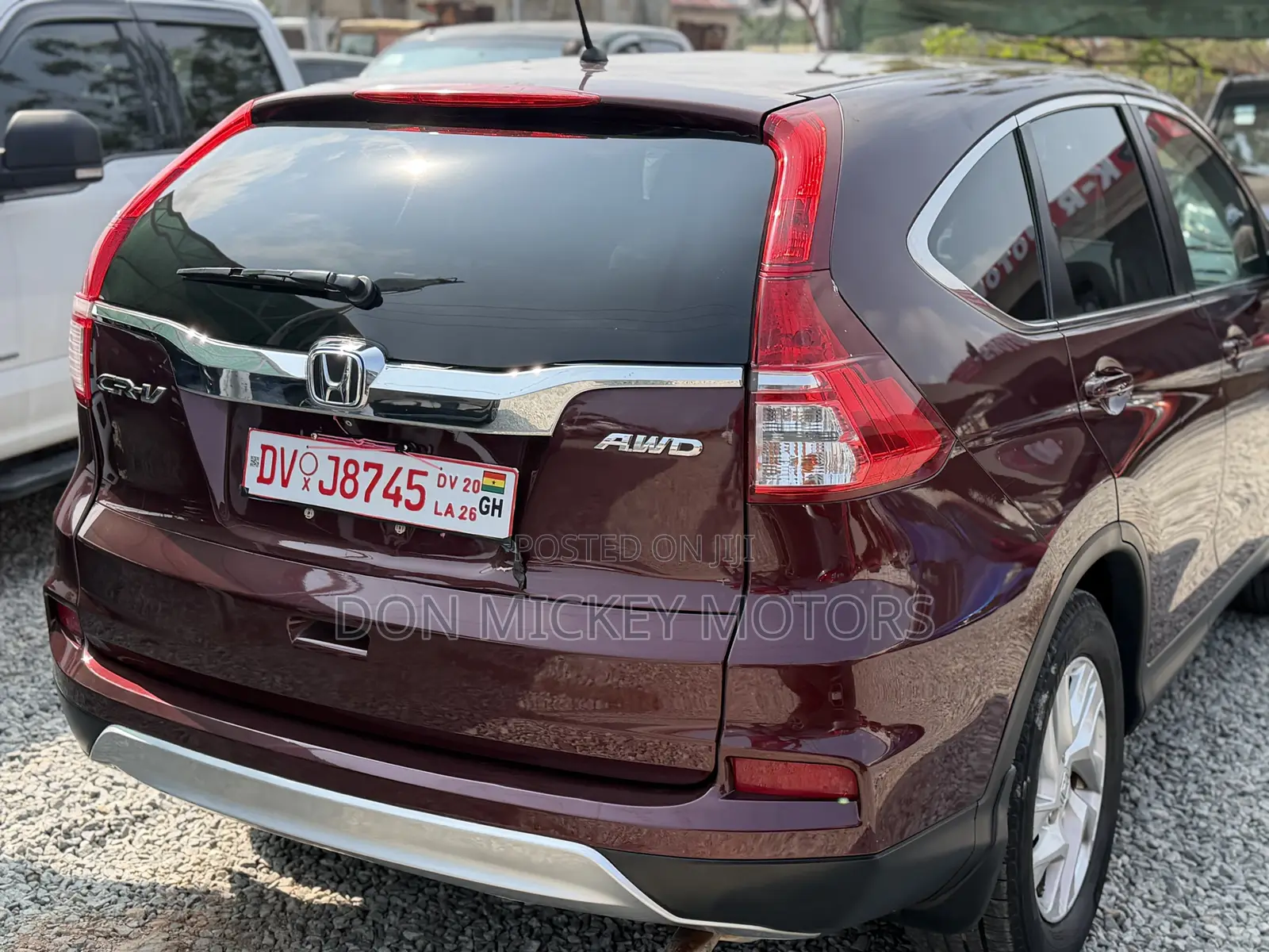 Honda CR-V EX-L w/Navigation 4dr SUV AWD (2.4L 4cyl CVT) 2015 Burgundy